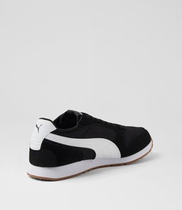 ST MILER M PM BLACK WHITE GUM SUEDE