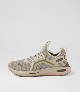 SOFTRIDE ENZO 5 LYFE M PM DESERT DUST LODEN GREEN GUM MESH