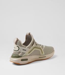 SOFTRIDE ENZO 5 LYFE M PM DESERT DUST LODEN GREEN GUM MESH