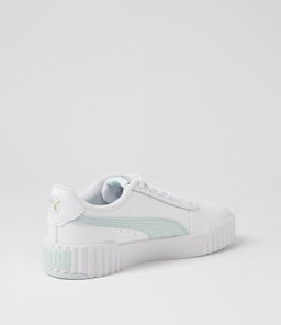 CARINA 3.0 W PM WHITE PEACEFUL BLUE GOLD LEATHER