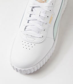 CARINA 3.0 W PM WHITE PEACEFUL BLUE GOLD LEATHER