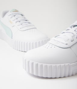 CARINA 3.0 W PM WHITE PEACEFUL BLUE GOLD LEATHER