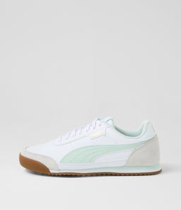 PUMA TURINO II OG W PM WHITE BLUE GREY GOLD SMOOTH