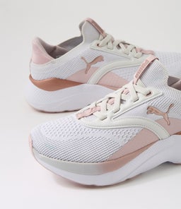 SOFTRIDE MAYVE W PM FEATHER GREY MAUVE ROSE GOLD TEXTILE