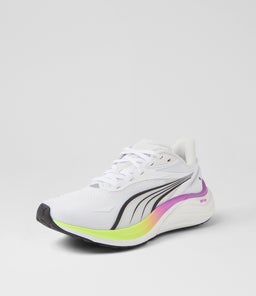 ELECTRIFY NITRO 4 WN W PM WHITE YELLOW ALERT MAGENTA TEXTILE