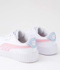 CARINA 3 BLURRY DREAM JNR PM WHITE ROSE MAUVE COOL WEATHER SMOOTH