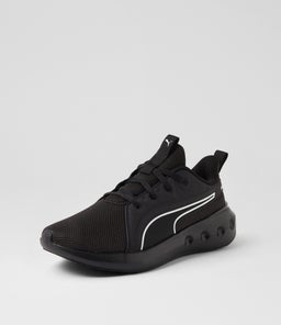 SOFTRIDE CARSON JNR PM BLACK WHITE MESH