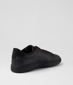 SMASH 3.0 L JNR PM BLACK SHADOW GRAY LEATHER