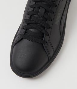 SMASH 3.0 L JNR PM BLACK SHADOW GRAY LEATHER