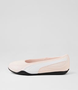 Soliel Ballerina Jasmine Flower White Smooth Ballet Flats Soliel Ballerina Jasmine Flower White Smooth Ballet Flats