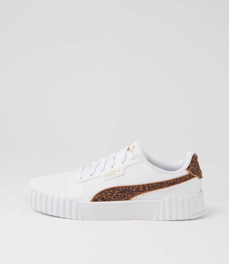 Carina 3.0 Feline White Soft Taupe Sneakers