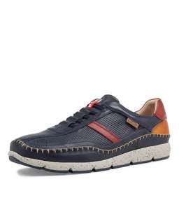 FUENCARRAL 46 PN BLUE LEATHER