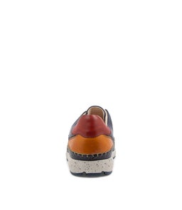 FUENCARRAL 46 PN BLUE LEATHER