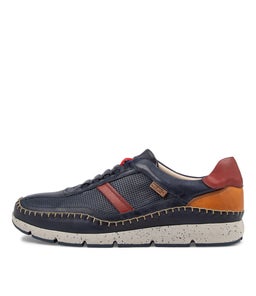 FUENCARRAL 46 PN BLUE LEATHER