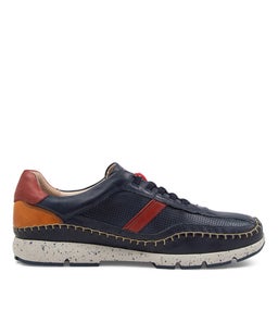 FUENCARRAL 46 PN BLUE LEATHER