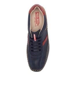 FUENCARRAL 46 PN BLUE LEATHER