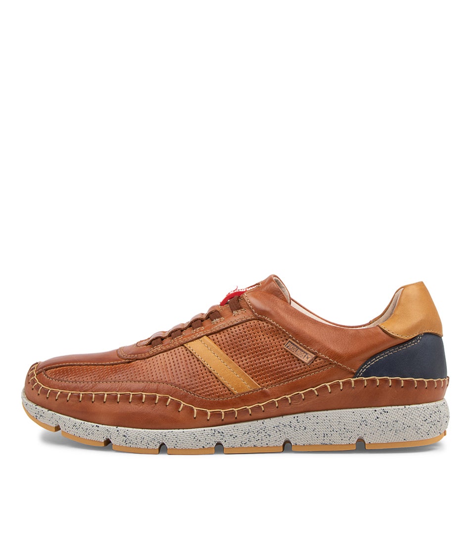Fuencarral 46 Brandy Leather Sneakers