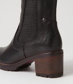 LLANES 48 PN BLACK LEATHER