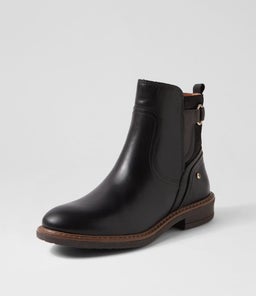 ALDAYA 04 PN BLACK LEATHER