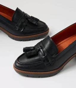 LLANES 19 PN BLACK LEATHER