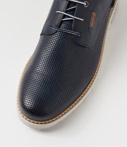 OLVERA 22 PN BLUE LEATHER