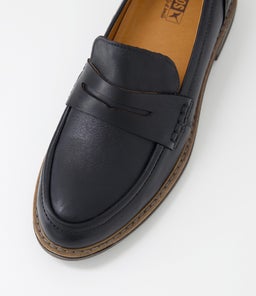 ALDAYA 41 PN BLACK LEATHER
