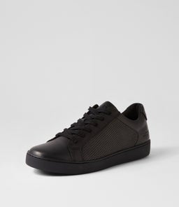 CORFU RC BLACK LEATHER
