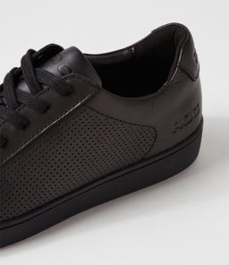 CORFU RC BLACK LEATHER