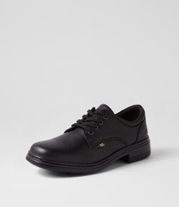LARRIKIN JNR RC BLACK LEATHER