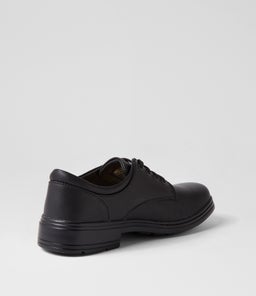 LARRIKIN JNR RC BLACK LEATHER