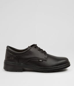 LARRIKIN SNR BLACK LEATHER