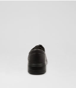 LARRIKIN SNR BLACK LEATHER