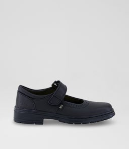 LAUREN JUNIOR RC BLACK LEATHER