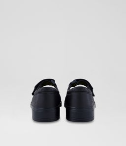 LAUREN JUNIOR RC BLACK LEATHER