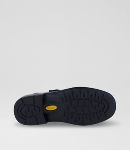 LAUREN JUNIOR RC BLACK LEATHER
