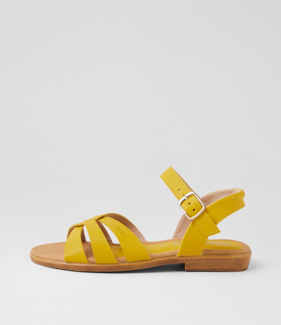Piper Youth Mustard Sandals Piper Youth Mustard Sandals