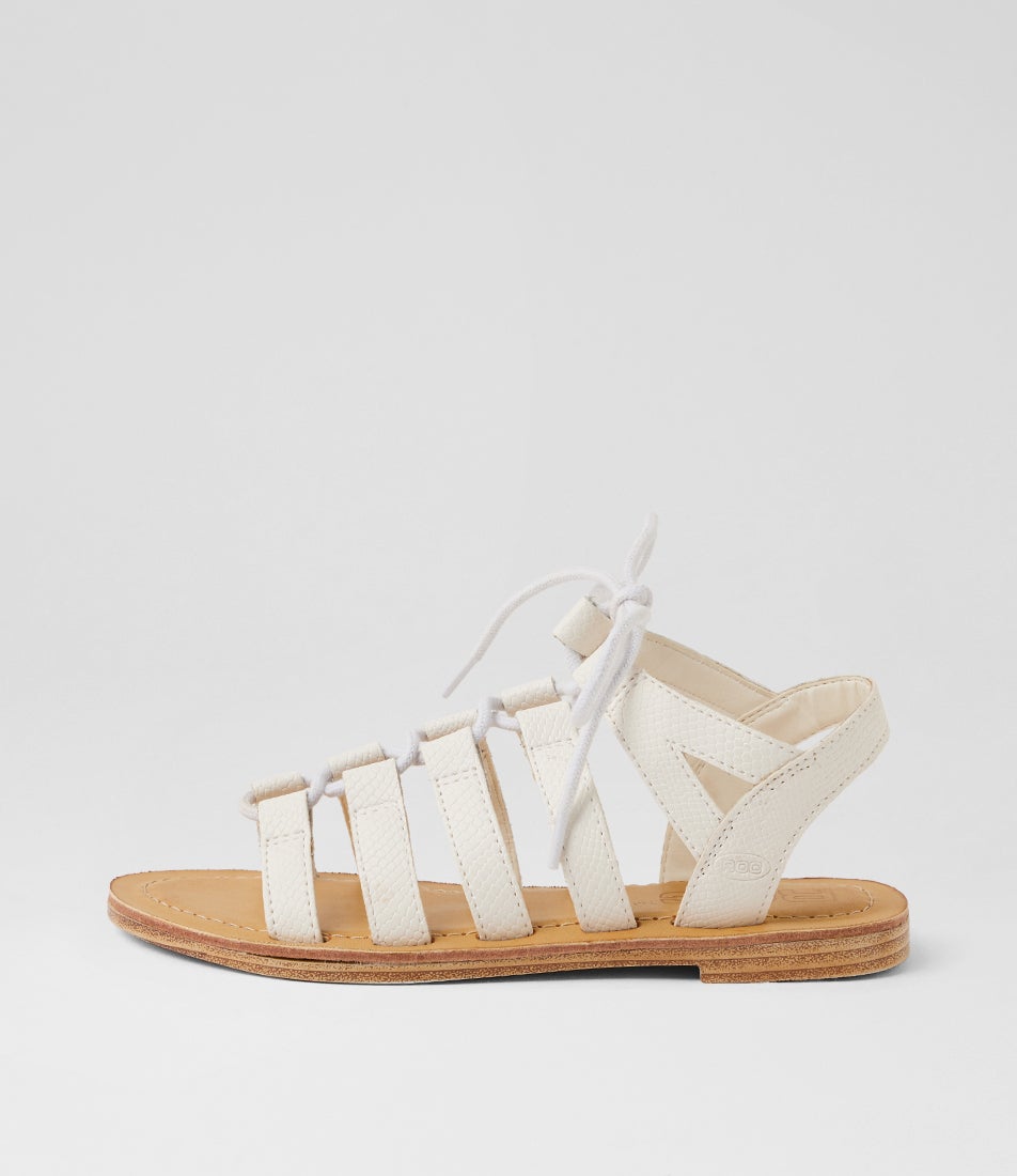 Raffia Youth White Sandals Raffia Youth White Sandals