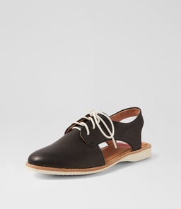 SLINGBACK BLACK LEATHER