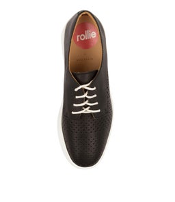 DERBY CITY PUNCH BLACK LEATHER