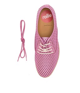 DERBY PUNCH VIOLET METALLIC LEATHER