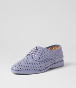 DERBY PUNCH ALL LAVENDER LEATHER