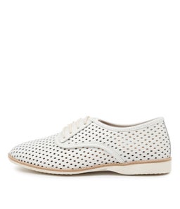 DERBY PUNCH WHITE LEATHER