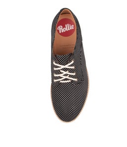 DERBY RL PRINT BLACK DREAM NUBUCK