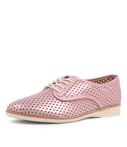 DERBY PUNCH X PINK SHIMMER LEATHER