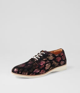 DERBY PRINT X GOLD BLUSH LEOPARD NUBUCK