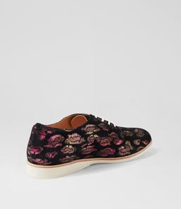 DERBY PRINT X GOLD BLUSH LEOPARD NUBUCK