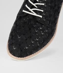 DERBY PRINT X BLACK PEACOCK LEATHER