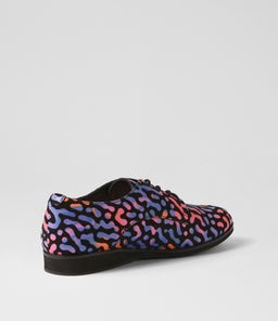 DERBY PRINT X RAINBOW TERRAIN BLACK NUBUCK