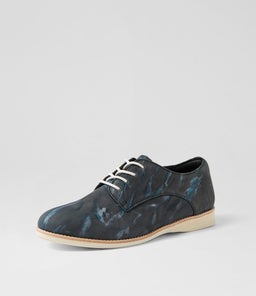 DERBY PRINT X BLUE STEEL SPLAT LEATHER