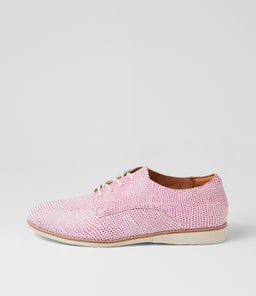 DERBY PRINT X ORCHID WHITE SNAKE LEATHER